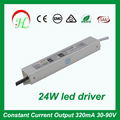 24W LED constant current LED driver for LED wallwasher