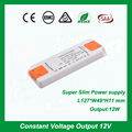 12W super slim LED driver for strip ligting