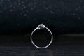 NEFFLY WEDDING RING 18K NATURAL REAL DIAMOND ENGAGEMENT WEDDING JEWELRY HEART SH