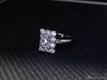 Luxury 18k Solid white Zircon Gemstone