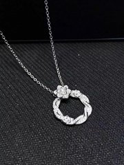    NEFFLY New Arrivals 925 Sterling Silver Necklaces For Women 2015 New Design.