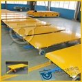 non motorized transfer trolley low cost for steel material handling