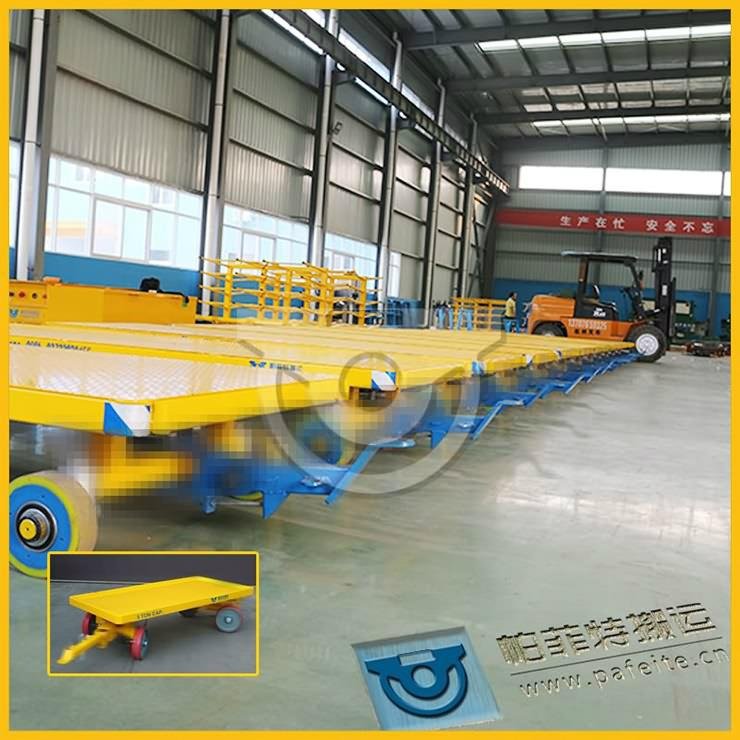 non motorized transfer trolley low cost for steel material handling 5