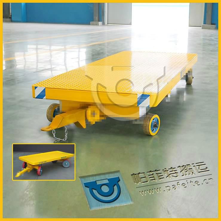 non power transfer tow trolley in heavy industry transport 2