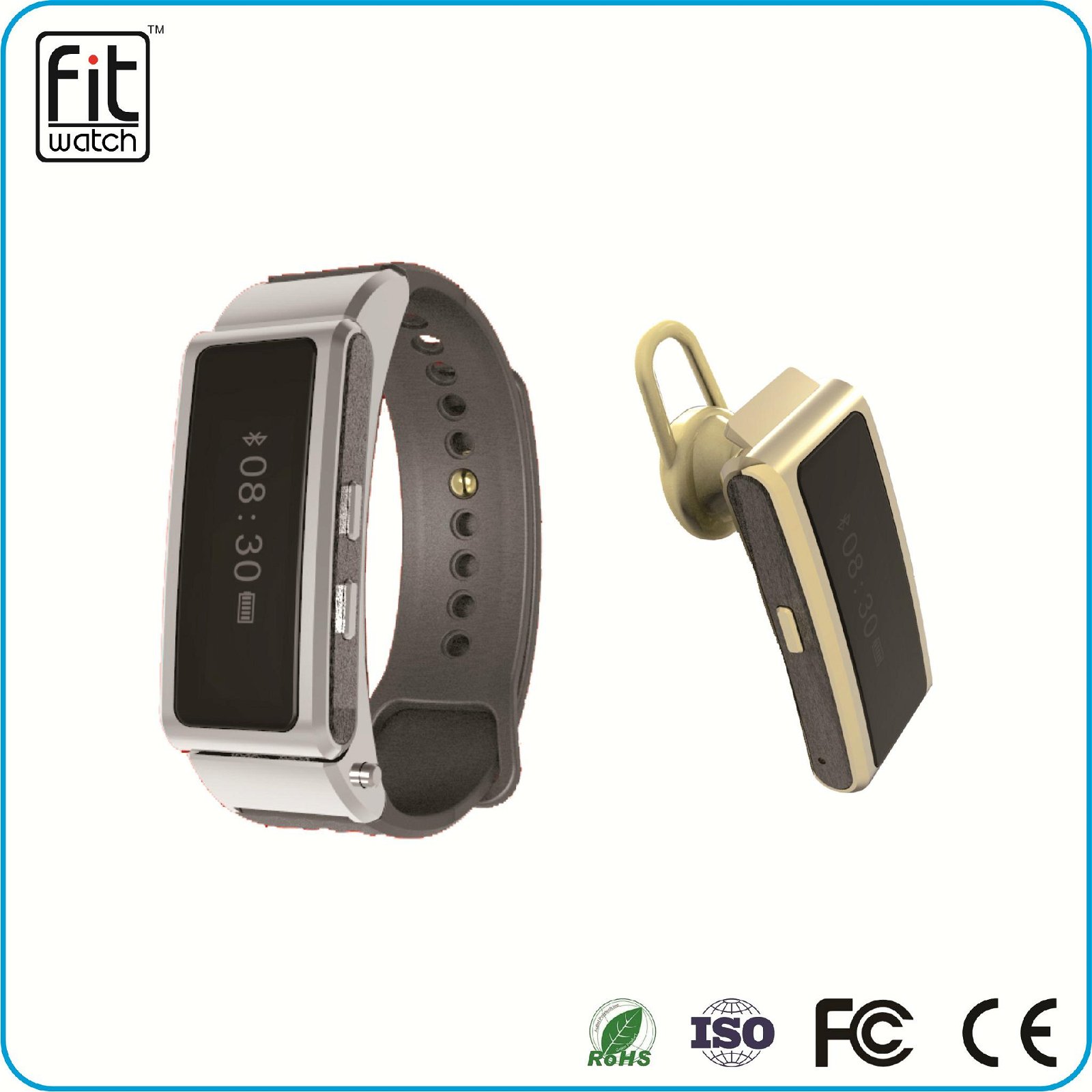 Alike Huawei B2 Smart Bracelet Answer The Call Smart Bracelet Bluetooth Headset 3
