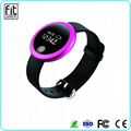 10mm thickness and long working time wearable technology smart bracelets