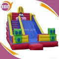 2016 popular inflatable slide with blower 1