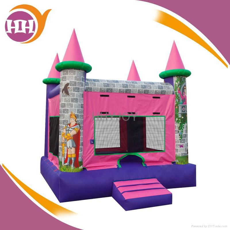 happy fun inflatable castle for kids 2