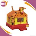 happy fun inflatable castle for kids 3