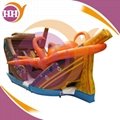 digital printing inflatable kraken slide 3