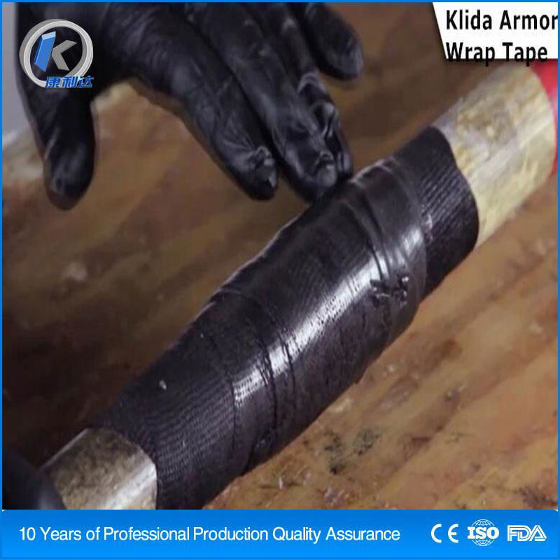 Industrial Strength Pipe Repair tape Water Activated Fiberglass copper pipe leak 5