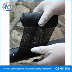 Household use armour wrap pipe repair tape with pu resin
