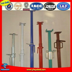 steel scaffolding adjustable props