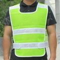 High Visibility Safety Workwear Reflective Vest with Reflective Tape 2