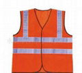 Reflective Safety Vest (Orange) 3