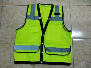 CE Approved Security Reflective Safety Vest
