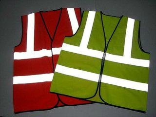 Fluorescent High Visibility Reflective Safety Vests 2
