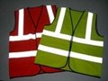 Fluorescent High Visibility Reflective Safety Vests 2