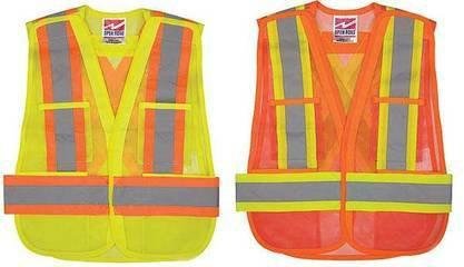 Fluorescent High Visibility Reflective Safety Vests 4