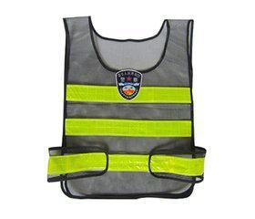 100% Polyester Fluorescent Safety Warning Vests