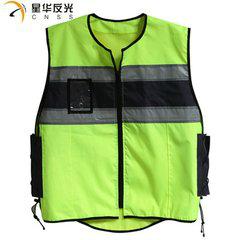 100% Polyester Fluorescent Safety Warning Vests 5