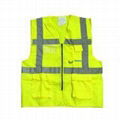 Yellow High Visibility Reflective Safety Vest 1