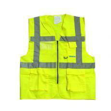 Yellow High Visibility Reflective Safety Vest