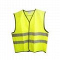 Yellow High Visibility Reflective Safety Vest 4