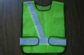 High Class Safety Vest with Electro Luminesence Refective Tape 2