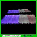 The luminous fiber optic light up LED cloth fabric textile