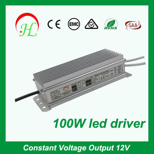 LED strip light constant voltage 12V8.3A 24V4.16A 100W power supply