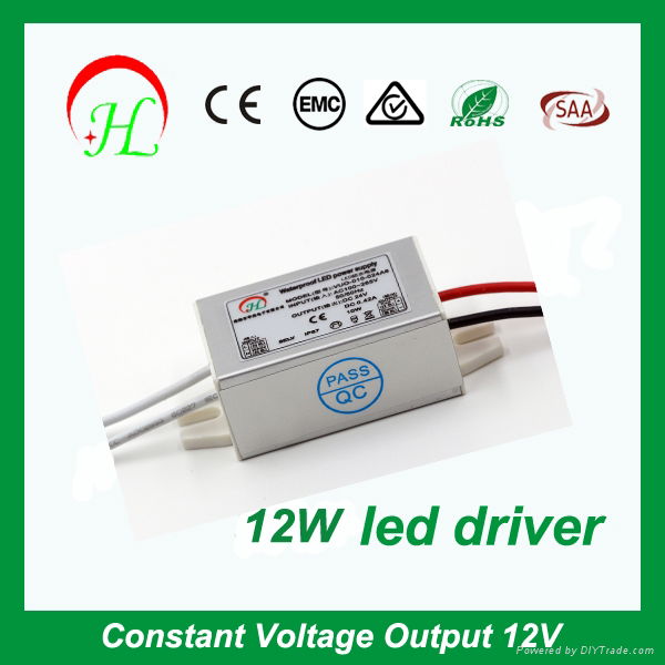 Chinese factory wholesale small szie 12W 12Vdc 24Vdc power supply