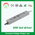 china manufacturer wholesale IP67 12V/24V 60w led power supply for strip light