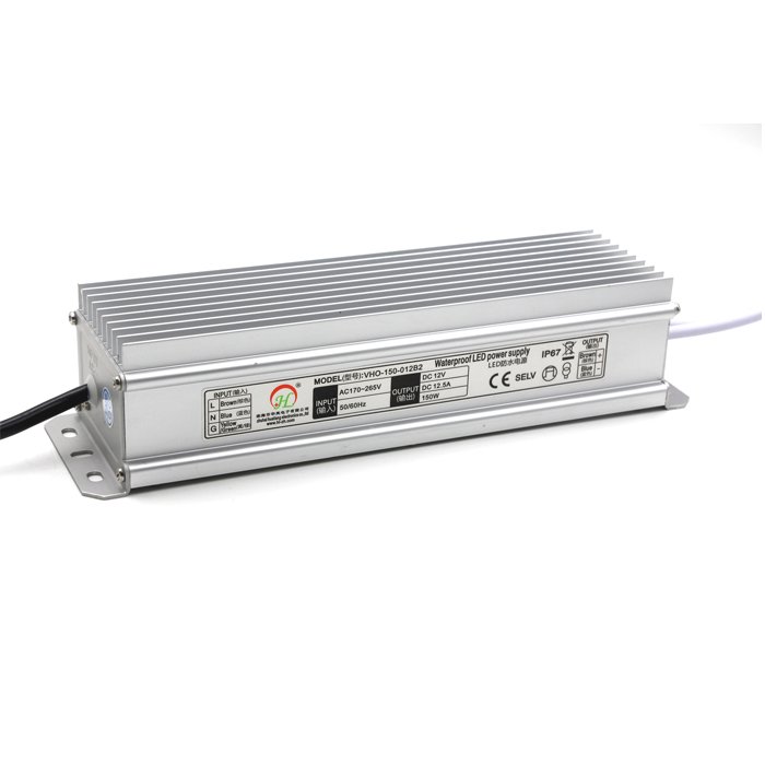 CE SAA approval 150W LED driver waterproof IP67 constant voltage power supply  3