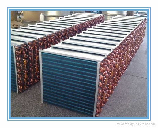 Heat recovery system exchanger radiator