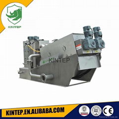 beverage wastewater treatment volute dewatering machine