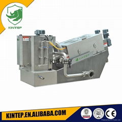 municipal wastewater treatment volute dewatering machine