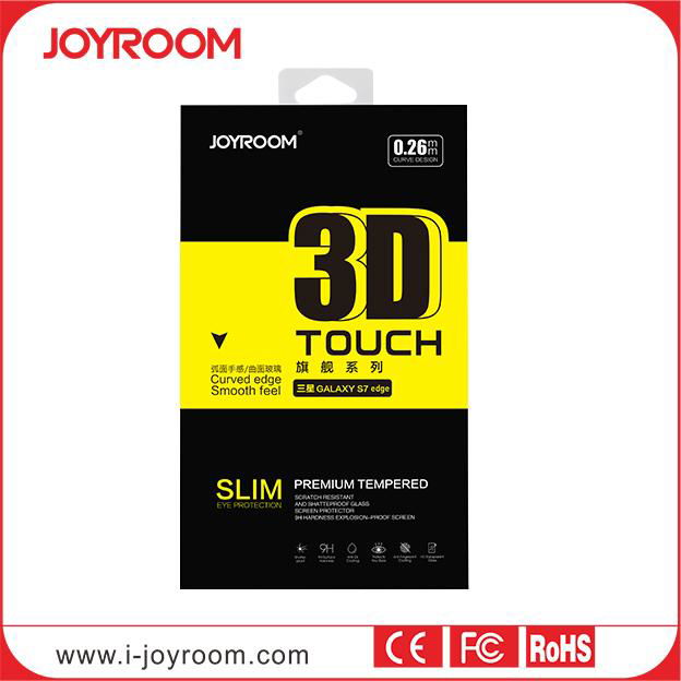 JOYROOM tempered glass for Samsung galaxy S7 Edge  2