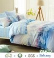 Sateen cotton quilt cover sheet sets duvet cover bedding sets 1