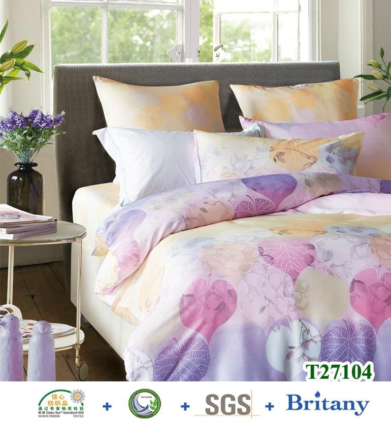 2016 new design tencel sheet sets duvet cover bedding sets quilt sets