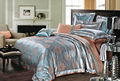 Ploy cotton jacquard bedding sets sheet sets duvet cover quilt cover sets 4