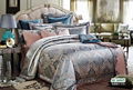 Ploy cotton jacquard bedding sets sheet sets duvet cover quilt cover sets 5