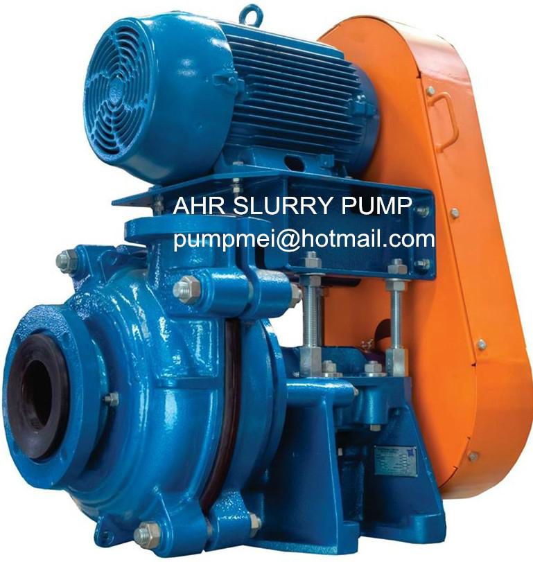 AH series heavy duty pumps for highly abrasive solids handling