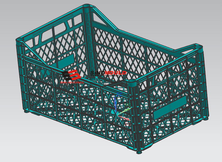 Thinwall Crate Mould 3