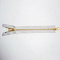 Original zipper manufacturer gold metal zipper with wholesale zipper prices 