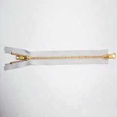 Original zipper manufacturer gold metal zipper with wholesale zipper prices 