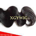 Stock cheap wholesale 100% virgin Remy human hair body wave extension weaving