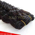 Fast shipping 100% virgin Brazilian Hair Natural color Deep Wave extensions 4