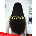 Stock 100% virgin unprocessed Brazilian Hair silky straight full lace wigs 3