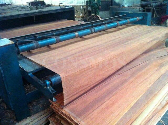 0.3mm 4x8' natural keruing wood veneer for plywood and furniture  2